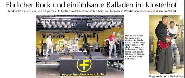 FEEDBACK im neuen Tag