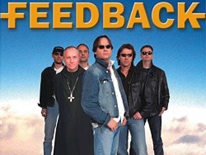 Notker Wolf (as priest) is guitarist for the band 'Feedback'